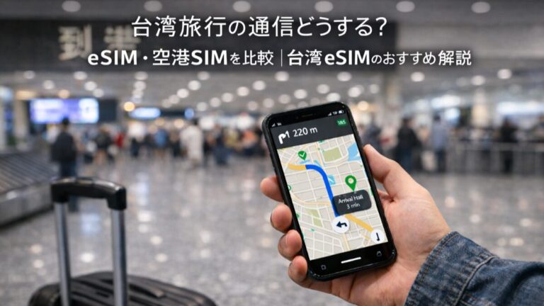 投稿についてもっと詳しく 台湾旅行の通信どうする？eSIM・空港SIMを比較｜台湾eSIMのおすすめを解説